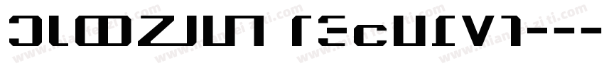 SJhym Regular字体转换